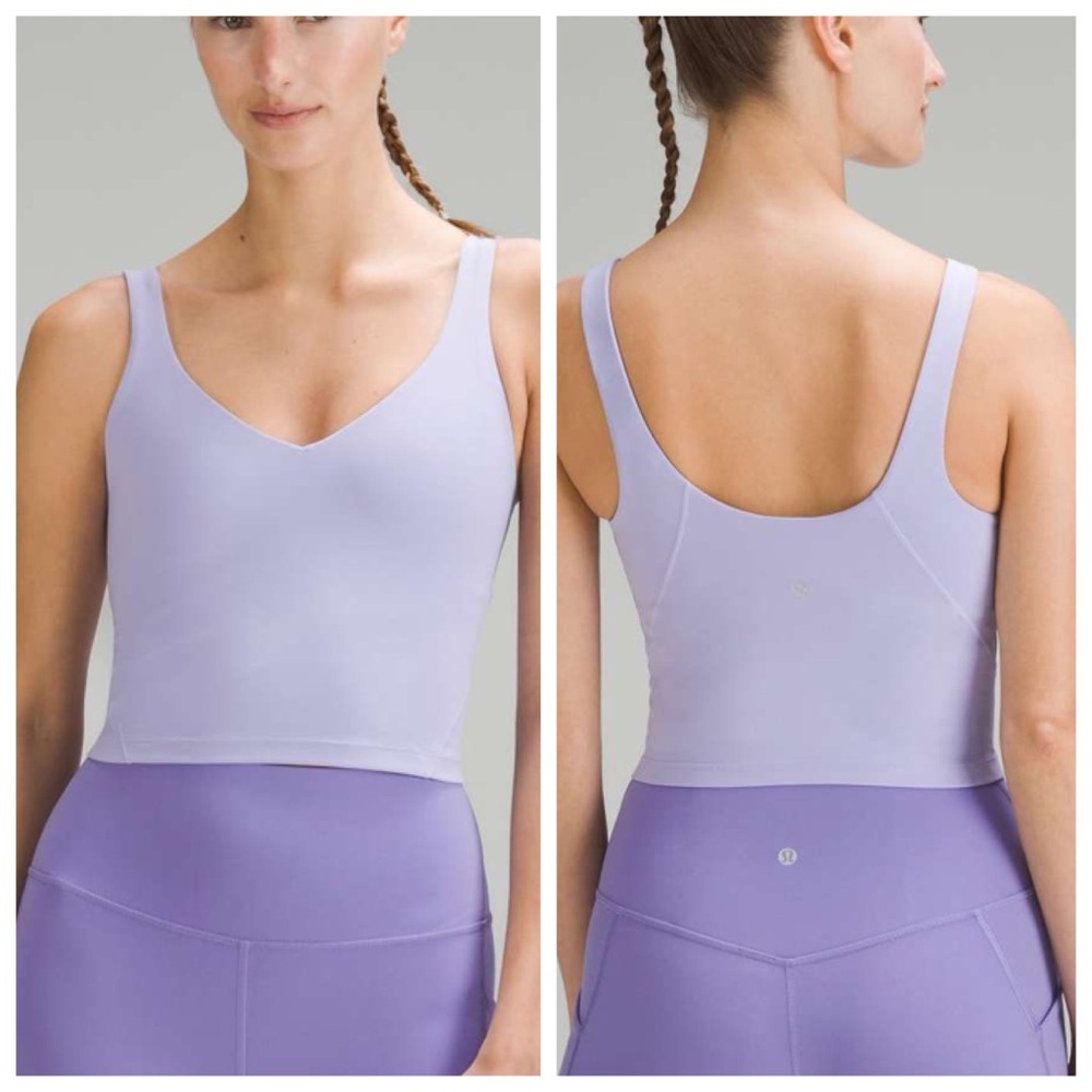 Lululemon Align Tank Top lilac Smoke size 8